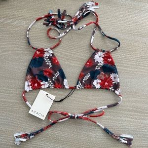 Acacia Swimwear Cannons Bikini Top in Buket